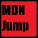 Ecran MDNJump pentru extensia magazinului web Chrome în OffiDocs Chromium