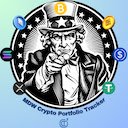 MDW Crypto Portfolio Tracker  screen for extension Chrome web store in OffiDocs Chromium