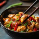 Meat with sesame sauce  screen for extension Chrome web store in OffiDocs Chromium