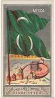 Free download Mecca, from the City Flags series (N6) for Allen & Ginter Cigarettes Brands free photo or picture to be edited with GIMP online image editor