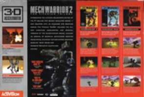 Free download MechWarrior 2: The Titanium Trilogy (Box and Contents scans) free photo or picture to be edited with GIMP online image editor