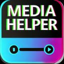 Media Helper  screen for extension Chrome web store in OffiDocs Chromium