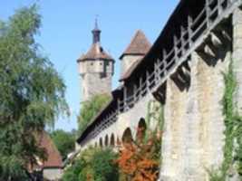 Free download Medieval town wall and Klingentorturm, a defensive tower free photo or picture to be edited with GIMP online image editor