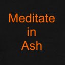 Meditate in Ash Theme  screen for extension Chrome web store in OffiDocs Chromium