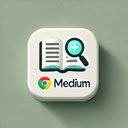 Medium Blog Summarizer  screen for extension Chrome web store in OffiDocs Chromium