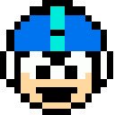 Megaman Theme  screen for extension Chrome web store in OffiDocs Chromium