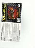 Free download MegaRace - Game - CD Artwork free photo or picture to be edited with GIMP online image editor