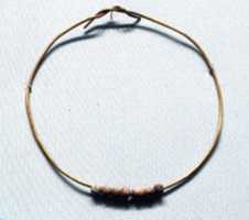 Free download Mellon Beads on Gold Wire free photo or picture to be edited with GIMP online image editor