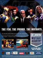 Free download X-Men: Mutant Academy 1 Page Ad free photo or picture to be edited with GIMP online image editor
