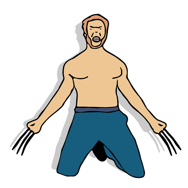 Free download Xmen Wolverine Hero -  free illustration to be edited with GIMP free online image editor