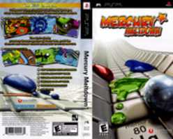 Free download Mercury Meltdown [ULUS-10133] PSP Box Art free photo or picture to be edited with GIMP online image editor