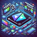 Merge video online  screen for extension Chrome web store in OffiDocs Chromium