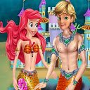 Mermaid Underwater Wedding  screen for extension Chrome web store in OffiDocs Chromium