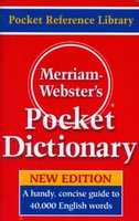 Free download Merriam-Websters Pocket Dictionary by Merriam-Webster free photo or picture to be edited with GIMP online image editor