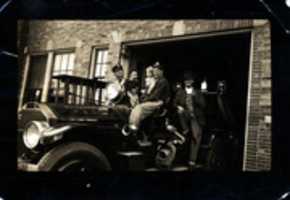 Free download Metropolis Illinois American Lafrance Fire Engine and City Hall Fire Station circa 1935 free photo or picture to be edited with GIMP online image editor