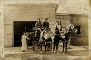 Free download Metropolis Illinois Fire Department Horse Drawn Fire Wagon 001 free photo or picture to be edited with GIMP online image editor