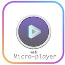 Micro Player  screen for extension Chrome web store in OffiDocs Chromium