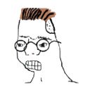 Midwit meme  screen for extension Chrome web store in OffiDocs Chromium