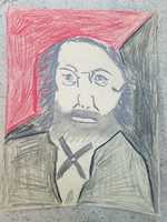 Free download Mikhail Bakunin Drawing free photo or picture to be edited with GIMP online image editor