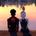 Miles Morales  Gwen Stacy SpiderMan:Across the Spider Verse Live Wallpaper  screen for extension Chrome web store in OffiDocs Chromium