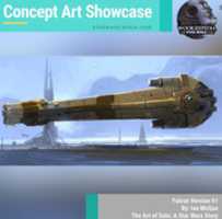 Free download Millenium Falcon Concept Art free photo or picture to be edited with GIMP online image editor
