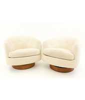 Free download milo-baughman-for-thayer-coggin-swivel-barrel-chairs-pair free photo or picture to be edited with GIMP online image editor