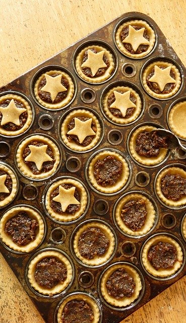 Free download mince pies christmas baking xmas free picture to be edited with GIMP free online image editor