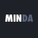 OffiDocs Chromium の拡張機能 Chrome Web ストアの Minda Minimal Dark テーマ画面