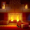 Minecraft Fireplace Live Wallpaper  screen for extension Chrome web store in OffiDocs Chromium