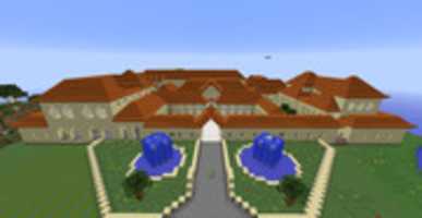 Free download Minecraft: I-Survival - Large Villa - Screenshot free photo or picture to be edited with GIMP online image editor