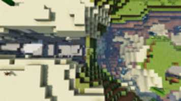 Descarga gratuita Minecraft Lake - Captura de pantalla foto o imagen gratis para editar con el editor de imágenes en línea GIMP