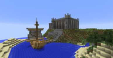 Free download Minecraft: Small medieval dock free photo or picture to be edited with GIMP online image editor