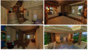 Muat turun percuma Minecraft Survival House Interior - Tangkapan skrin foto atau gambar percuma untuk diedit dengan editor imej dalam talian GIMP