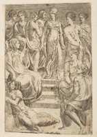 Free download Minerva and the Arts and Sciences free photo or picture to be edited with GIMP online image editor
