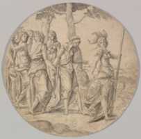 বিনামূল্যে ডাউনলোড করুন Minerva Leading a Procession of Women বিনামূল্যের ছবি বা ছবি GIMP অনলাইন ইমেজ এডিটর দিয়ে সম্পাদনা করা হবে