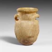 Free download Miniature alabaster lentoid flask free photo or picture to be edited with GIMP online image editor