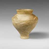 Free download Miniature alabaster pithoid jar free photo or picture to be edited with GIMP online image editor