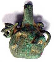 Free download Miniature Copper Single Spout Bottle free photo or picture to be edited with GIMP online image editor