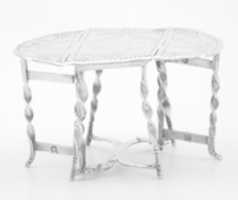 Free download Miniature gateleg table (one of a pair) free photo or picture to be edited with GIMP online image editor