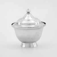 Free download Miniature sugar bowl with cover free photo or picture to be edited with GIMP online image editor