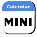 صفحه MiniCal برای افزونه فروشگاه وب Chrome در OffiDocs Chromium