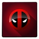 Pantalla mínima de Deadpool Red lazerThemes para la extensión de la tienda web de Chrome en OffiDocs Chromium