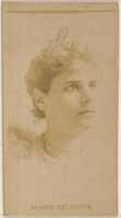 Free download Minnie Seligman, from the Actors and Actresses series (N45, Type 8) for Virginia Brights Cigarettes free photo or picture to be edited with GIMP online image editor