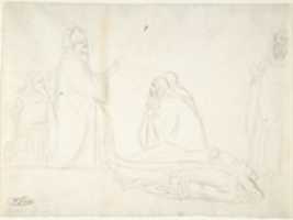 Free download Miracle of St. Sylvester; the Raising of Two Pagan Priests, after Maso di Banco, S. Croce, Florence free photo or picture to be edited with GIMP online image editor