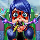 Ecran Miraculous Ladybug Throat Doctor pentru extensia magazinului web Chrome în OffiDocs Chromium