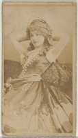 Free download Miss Carlton, from the Actors and Actresses series (N45, Type 8) for Virginia Brights Cigarettes free photo or picture to be edited with GIMP online image editor