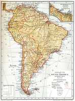 Free download Missionary Map of South America free photo or picture to be edited with GIMP online image editor