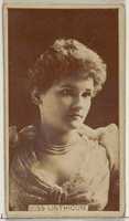 Free download Miss Linthicum, from the Actors and Actresses series (N45, Type 8) for Virginia Brights Cigarettes free photo or picture to be edited with GIMP online image editor