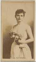 Free download Miss Raymond, from the Actors and Actresses series (N45, Type 8) for Virginia Brights Cigarettes free photo or picture to be edited with GIMP online image editor
