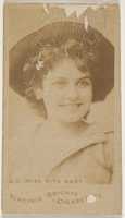 Free download Miss Rita Hart, from the Actors and Actresses series (N45, Type 1) for Virginia Brights Cigarettes free photo or picture to be edited with GIMP online image editor
